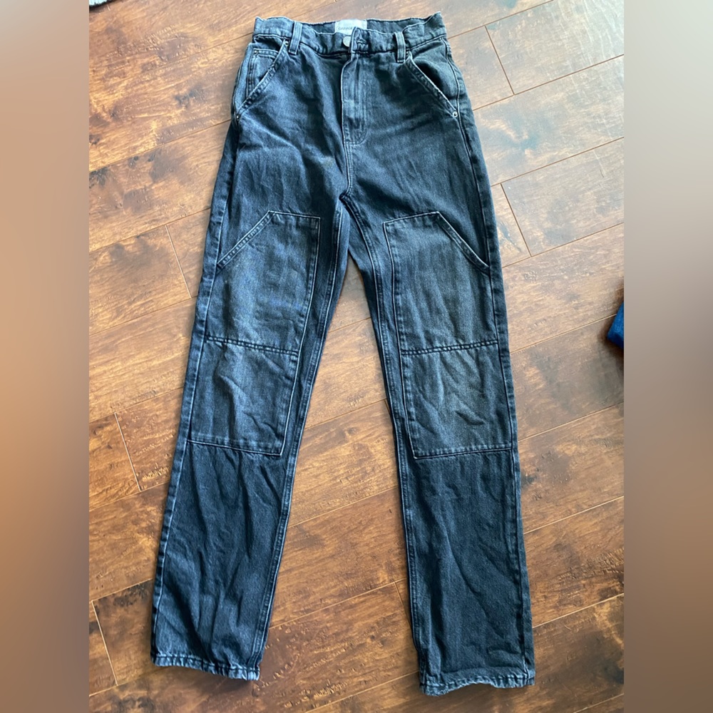 Black carpenter-ish jeans